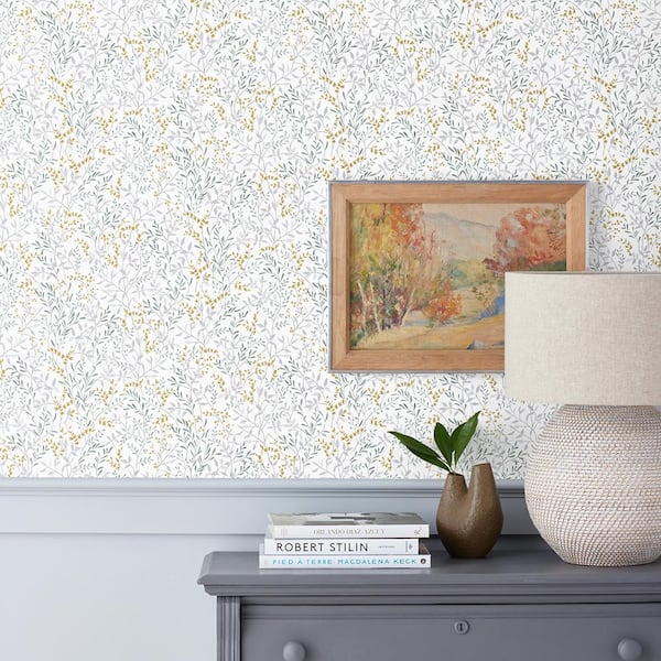 Layla Grey Peel and Stick Removable Wallpaper Panel (covers approx. 26 sq. ft)