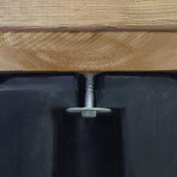 3/8 in. Dia. x 4-1/2 in. L HDG Lag Bolt Kit with 1-3/4 in. Large Washers for Dock Float Drum Installation (8-Pack)