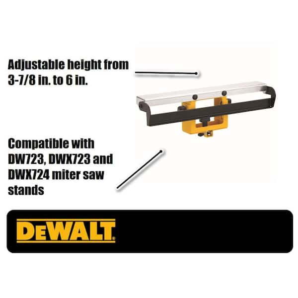 DEWALT Wide Miter Saw Stand Material Support DW7029 The Home Depot