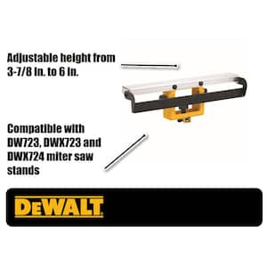 Wide Miter Saw Stand Material Support