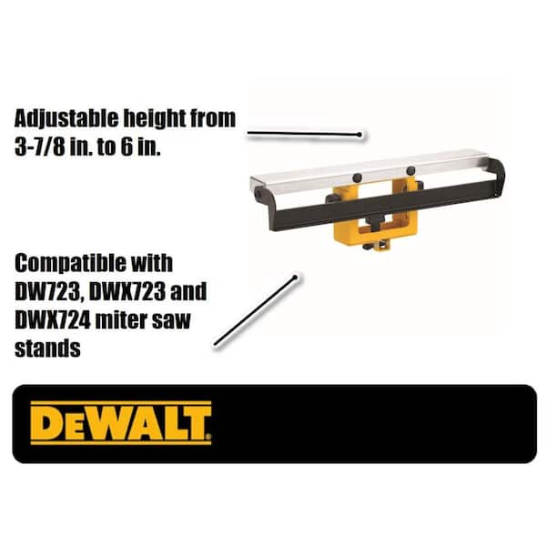 Wide Miter Saw Stand Material Support