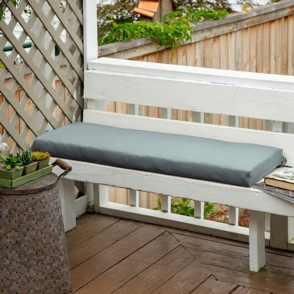 15 inch deep outdoor bench cushion