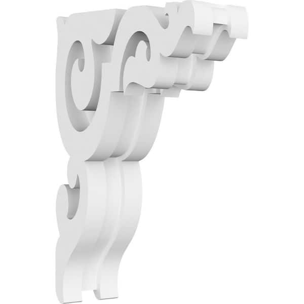 Ekena Millwork Rotherham 1.5 in. W x 7 in. H x 4.5 in. D Signature Urethane Polyurethane Corbel