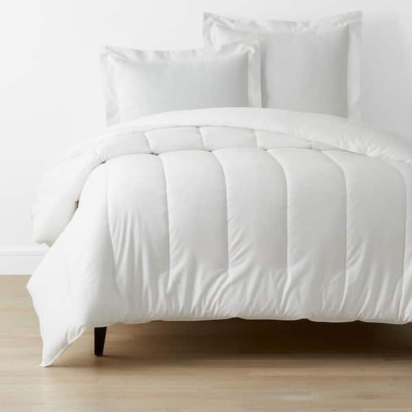 The Company Store Company Cotton White Twin/Twin XL Sateen Comforter