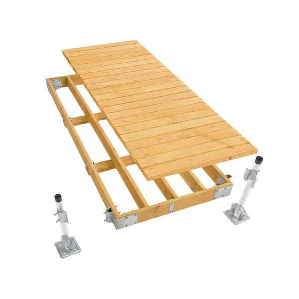 4 ft. x10 ft. Commercial Grade Stationary Dock Kit