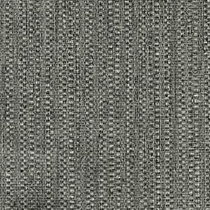 Biwa Black Vertical Weave Black Wallpaper Sample