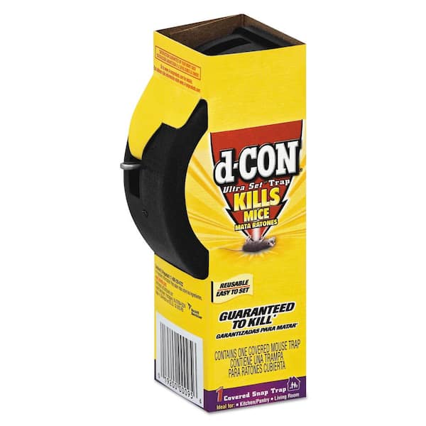d-CON Ultra Set Covered Mouse Snap Trap 1920000027 for sale online 