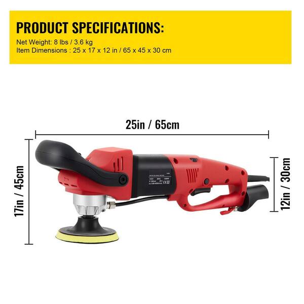 4 Variable Speed 1K-4K RPM Wet Polisher/Grinder 220V 5/8x11 Spindle WP800-220