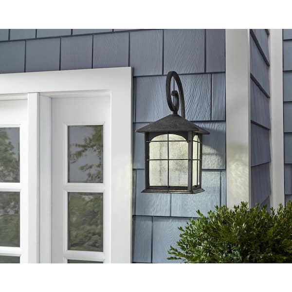 Home Decorators Collection Brimfield 17.5 in. Aged Iron LED