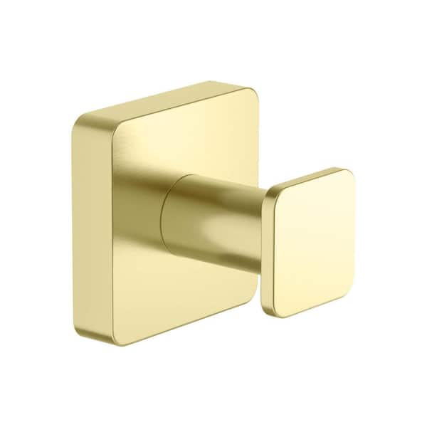 Bathroom Accessories Knob Robe/Towel Hook 1PC in Brushed Gold
