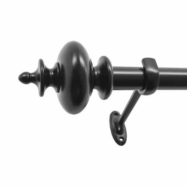 Montevilla 36 in. - 72 in. 7/8 in. Urn Rod Set in Espresso