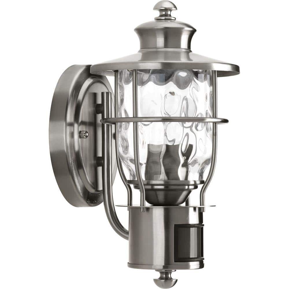 Progress Lighting Beacon Collection 1-Light Stainless Steel Motion