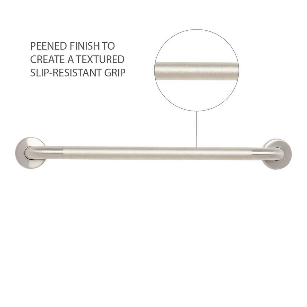 Signature 36'' Satin Stainless Steel Wall Mount Grab Bar
