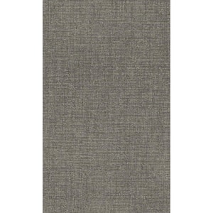 Charcoal Plain Textured Metallic-Shelf Liner Non-Woven Wallpaper Non-Pasted (57 sq. ft.) Double Roll