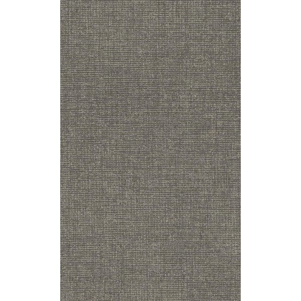 Walls Republic Charcoal Plain Textured Metallic-Shelf Liner Non-Woven Wallpaper Non-Pasted (57 sq. ft.) Double Roll