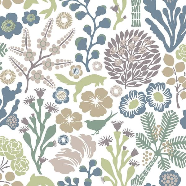 Flora and Fauna Wallpaper - Urban American Dry Goods Co.