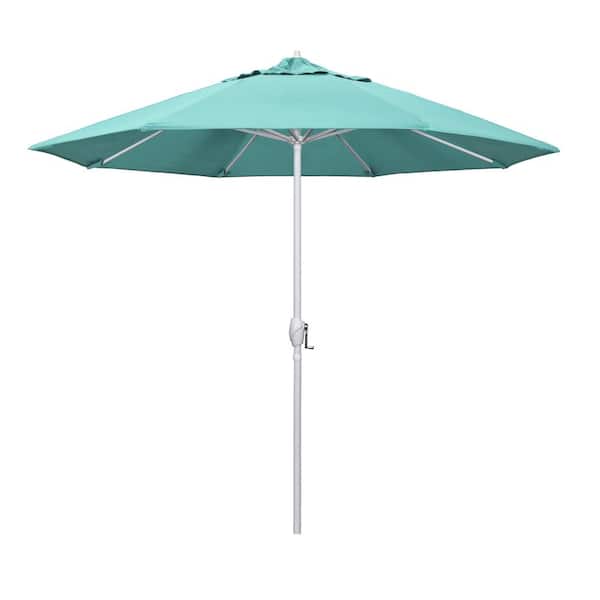 fully automatic 9 foot patio umbrella with sunbrella fabric 9ft Auto Tilt Our Sunbrella umbrella is ideal for both residential and commercial uses California Umbrella 9' Sunset Series