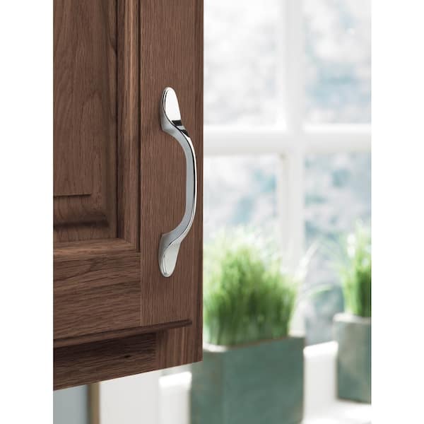 Ravino 3 in. (76mm) Classic Polished Chrome Arch Cabinet Pull