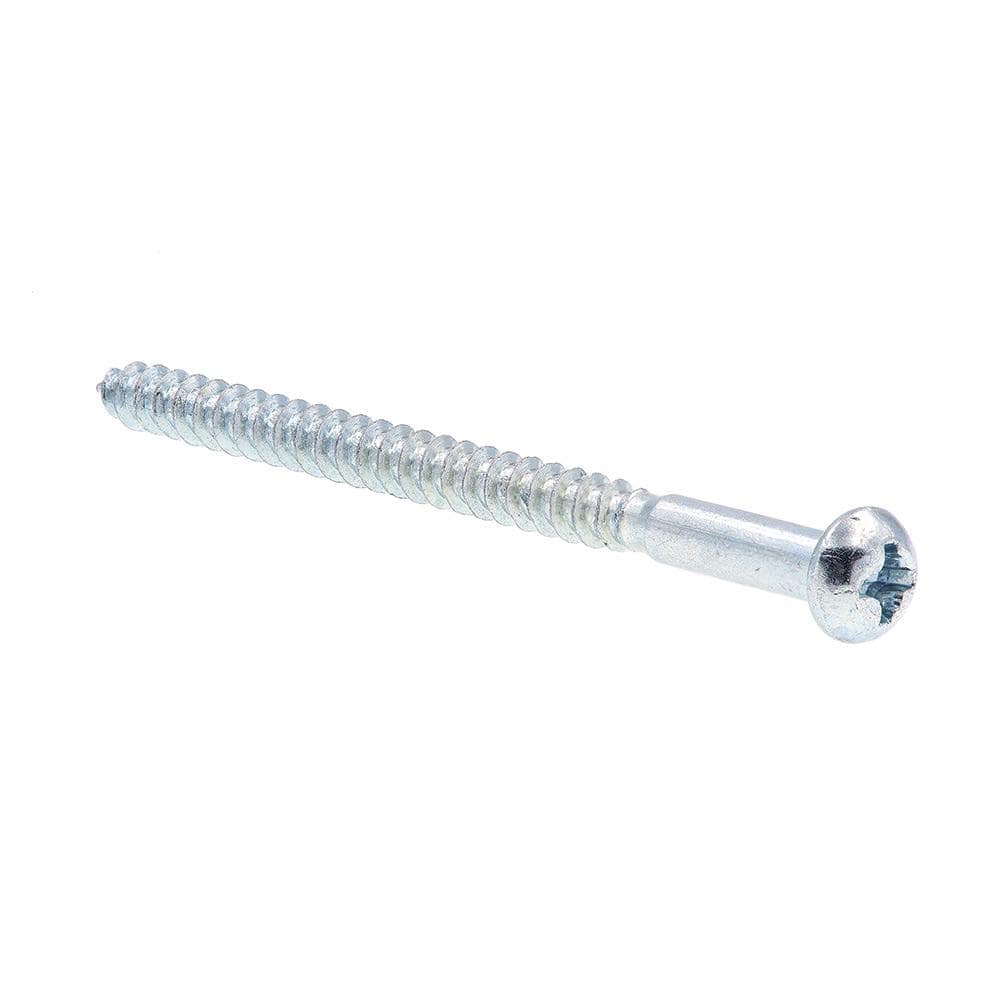 "#6 x 2 in. Zinc Plated Steel Phillips Drive Round Head Wood Screws (25-Pack)" price history on PriceWatchPro