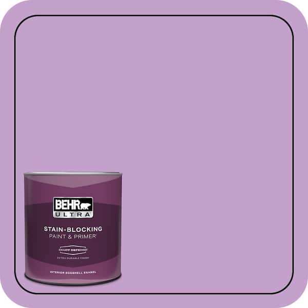 BEHR ULTRA 1 qt. #P100-4 Lovers Knot Extra Durable Eggshell Enamel Interior Paint & Primer