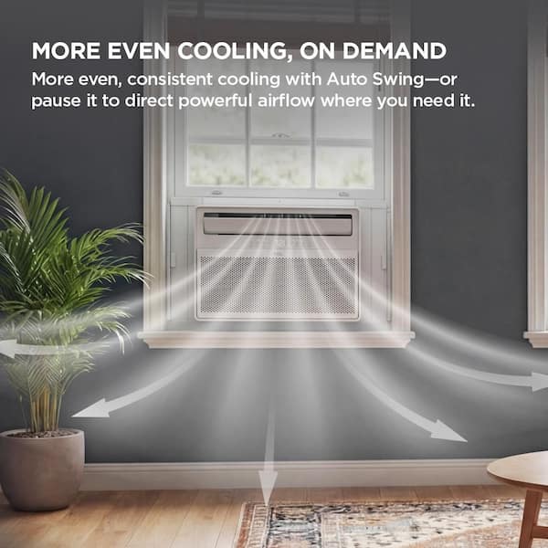 TCL Q Series 8,000 BTU 115 Volts Window AC Cools 350 Sq. Ft. with