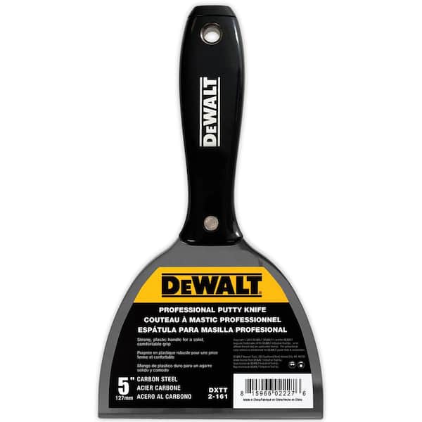 DEWALT 6 Piece Putty Knife Set 3 4 5 68 10 Carbon Steel, DXTT-3-149