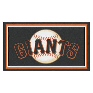 MLB - San Francisco Giants 3 ft. x 5 ft. Ultra Plush Area Rug