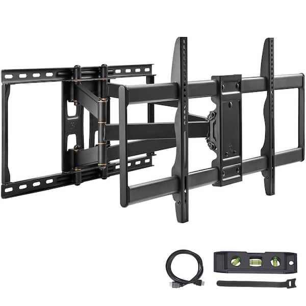 SVOPES Full Motion TV Mount, Fits 37"-90" TVs, Swivel Tilt Wall Bracket with 4 Articulating Arms, Max VESA 600x400mm