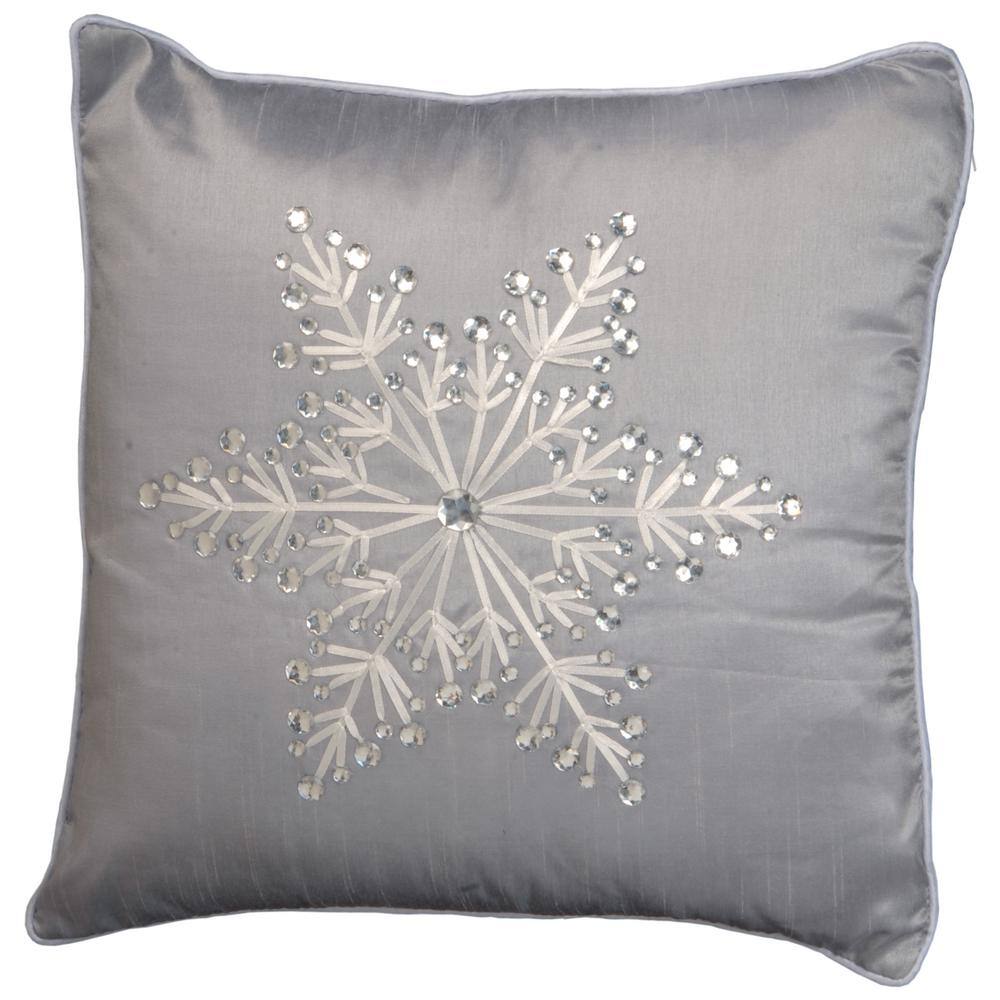 christmas snowflake pillows