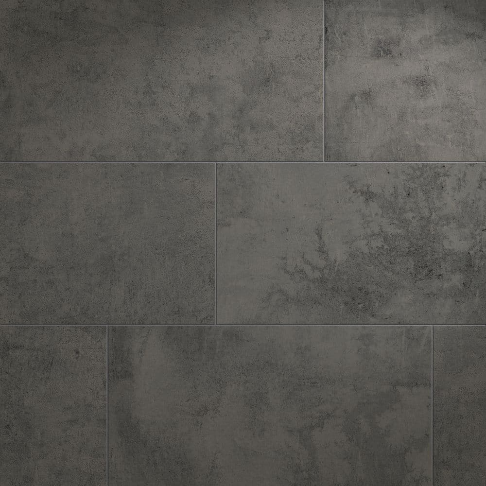 Block Charcoal Matte 12 in. x 24 in. Concrete Look Porcelain Floor and Wall Tile (13.56 sq. ft./Case) price history on PriceWatchPro
