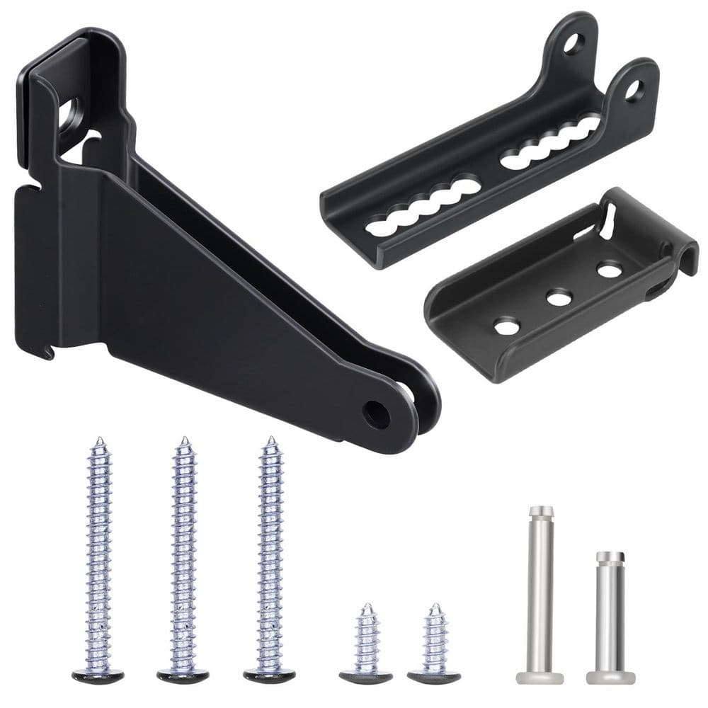 Black Steel Storm Door Closer Replacement Bracket Kit Reinforced Jamb Bracket for Andersen Emco Larson price history on PriceWatchPro