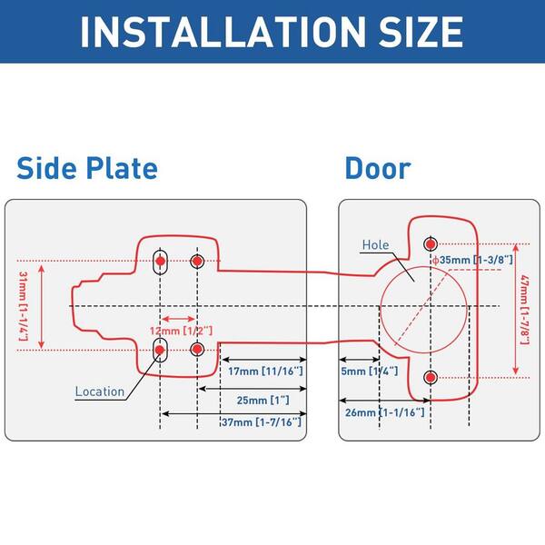 Has Anyone Converted Exposed Cabinet Hinges To Hidden Ones