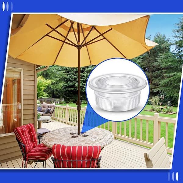 10 patio umbrella auto tilt Tempera 10Ft Auto Tilt Flora Patio Umbrella Marine