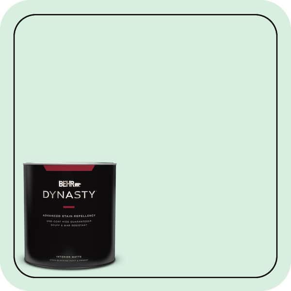 BEHR DYNASTY 1 qt. #P410-1 Pondscape Matte Interior Stain-Blocking Paint & Primer
