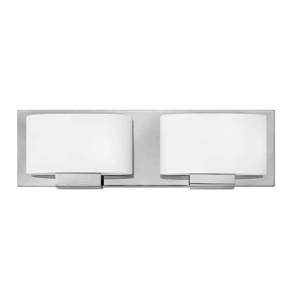 HINKLEY Mila 16 in. 2-Light Chrome Vanity