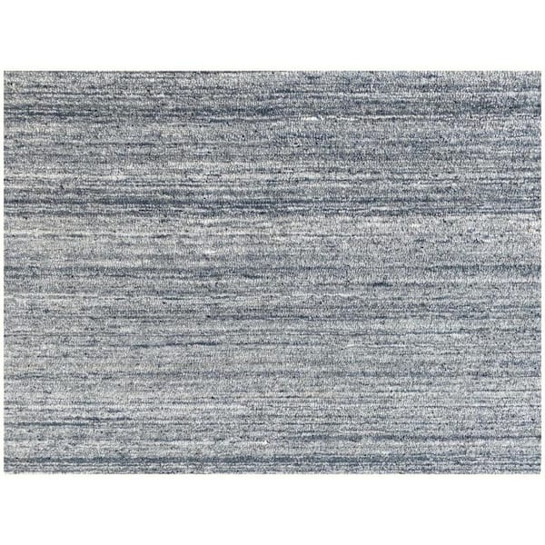 Silver 5 ft. x 8 ft. Abstract Area Rug