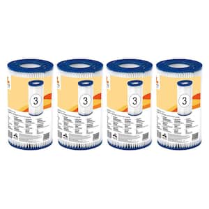 Avenli 290589 4.17 x 8 in. Filter Cartridge Replacement Part (4-Pack)