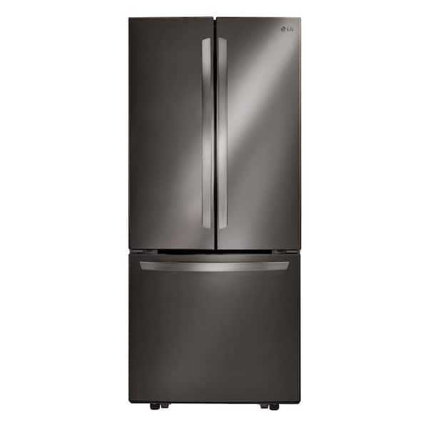 Combo Refrigerator & Ice Maker - Black Cabinet with Stainless Steel Door