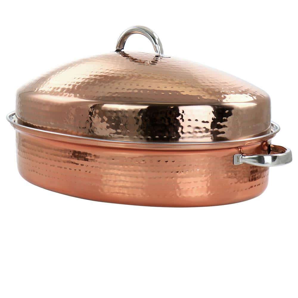 Sertodo Copper Copper Dutch Oven, 12 Quart