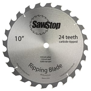 24-Tooth Ripping Table Saw Blade