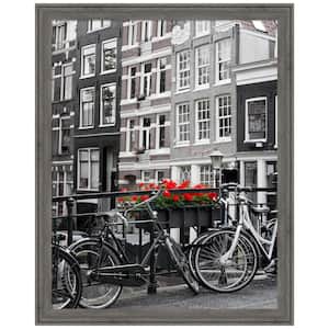 Regis Barnwood Grey Narrow Wood Picture Frame Opening Size 22 x 28 in.