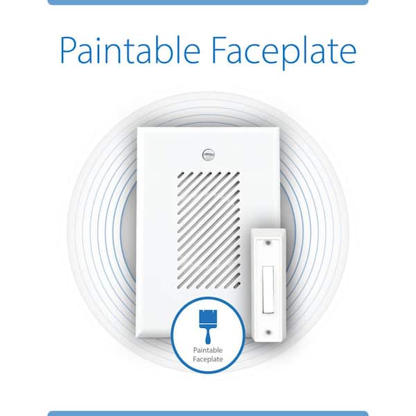 NICOR Wired Single-Gang Electronic Door Chime Kit with Lighted