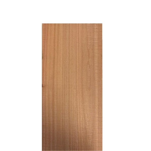 Redwood Empire 21/32 in. x 7-5/8 in. x 5 ft. Redwood Con Heart Flat Top Fence Picket