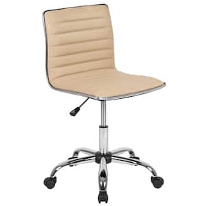 Tan Vinyl Office/Desk Chair