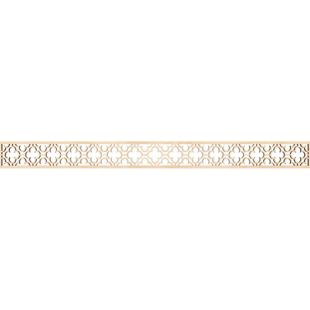 Chicago Fretwork 0.375 in. D x 46.375 in. W x 4 in. L Birch Wood Panel Moulding price history on PriceWatchPro