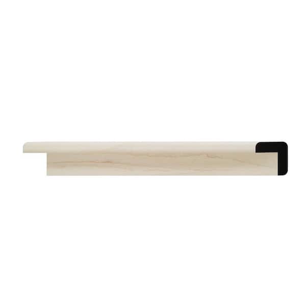 Ekena Millwork WM206 0.75 in. D x 0.75 in. W x 6 in. L Wood (Maple) Chair Rail Sample
