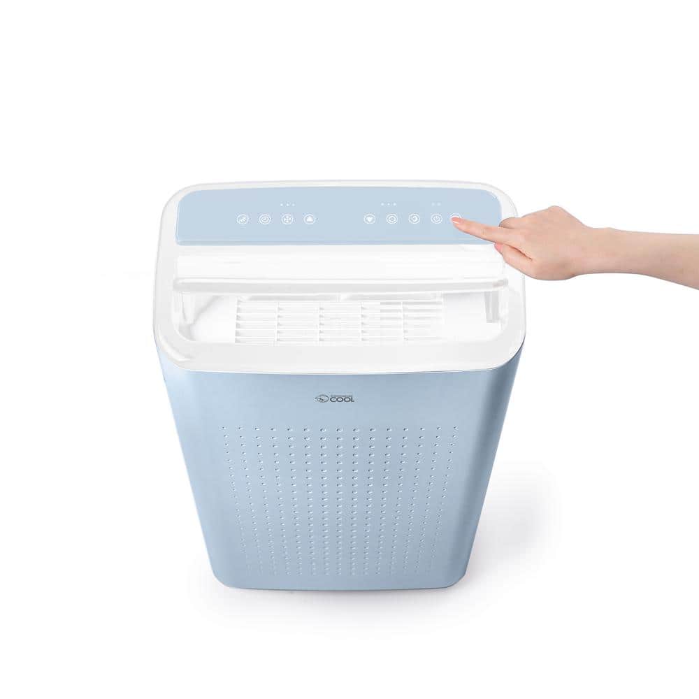 Commercial Cool 9,000 BTU Blue Portable Air Conditioner with WiFi and Alexa