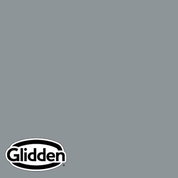 Glidden Premium 1 gal. PPG1012-5 Steeple Gray Flat Interior Latex Paint