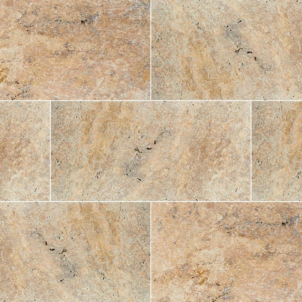 Tuscany Scabas 2 cm. x 16 in. x 24 in. Tumbled Travertine Paver Tile (2.67 sq. ft.) price history on PriceWatchPro