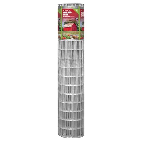 YARDGARD 4 ft. x 50 ft. 12.5-Gauge Galvanized Welded Wire